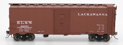 Coche de carga InterMountain HO 45798 Delaware, Lackawanna y Western 1937 AAR 40' | Zustand: New