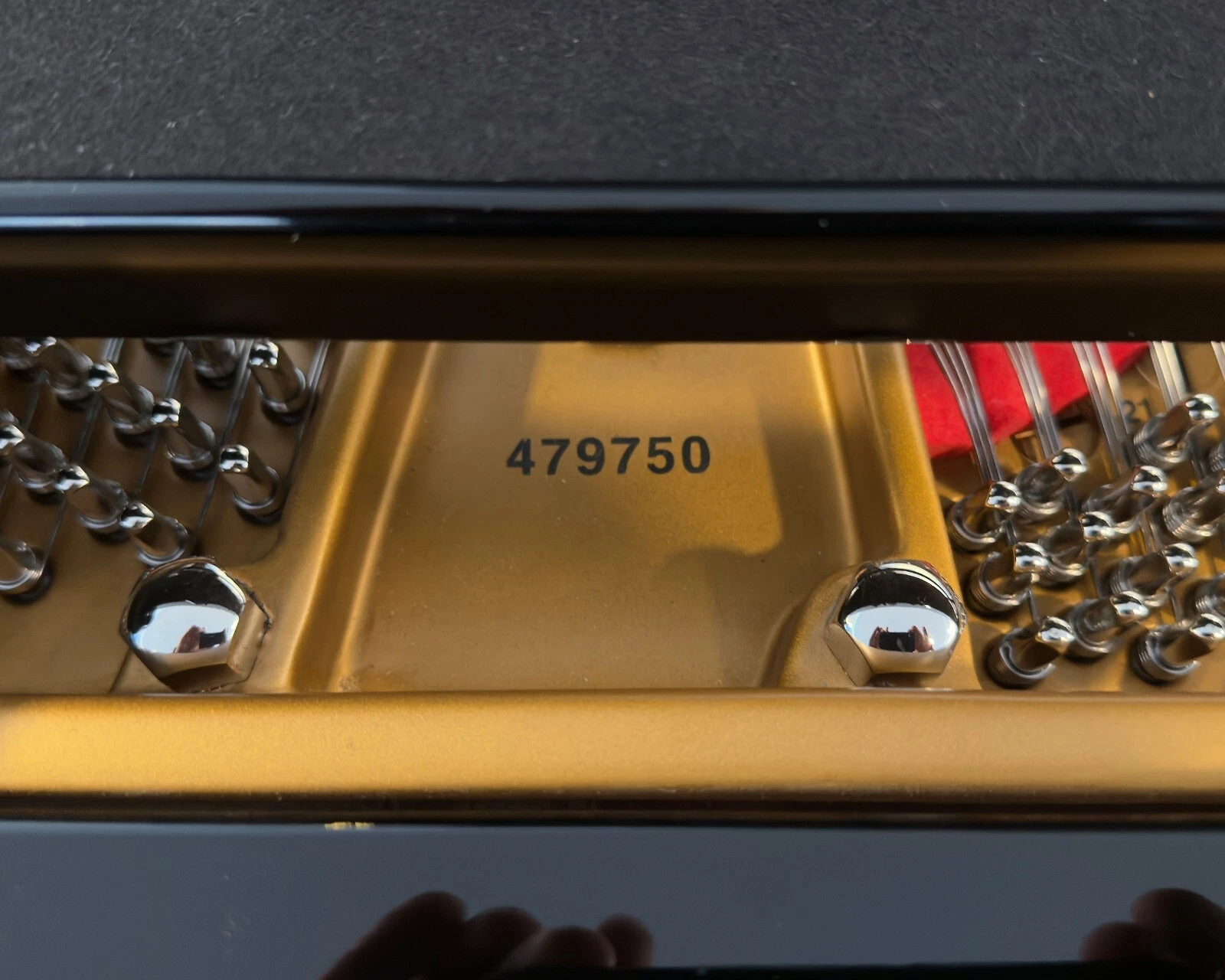 Steinway & Sons A-188 Flügel, Louis XV. Skizze 1020