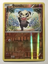 Pokemon Card Pancham Breakthrough Reverse Holo 86/162