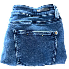 Pilcro And The Letterpress Jeans Womens 29 Stet Blue Denim Measures 30-31 x 27