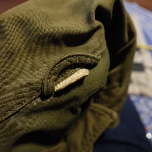 Vintage Original WWII M43 OG 107 Field Jacket Coat US Army w/ Hood Sz M/L - Picture 12 of 20