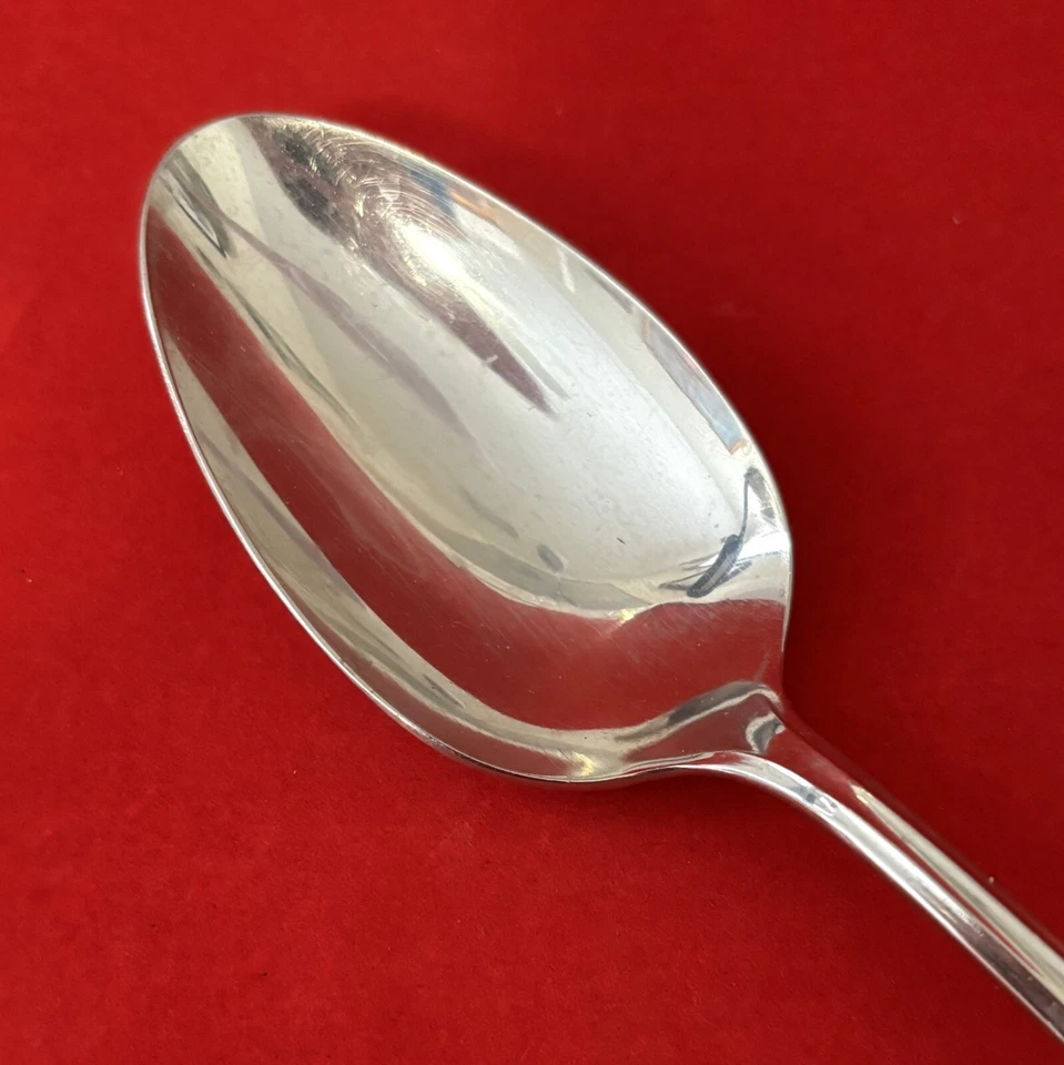 Cazuela de plata con cuchara para servir Rogers Bros ETERNALY YOURS 1847 Foto 3 de 4