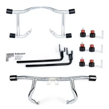 Saddlebag Guard Rails Bag Guards Front Highway Engine Guard For Harley Touring