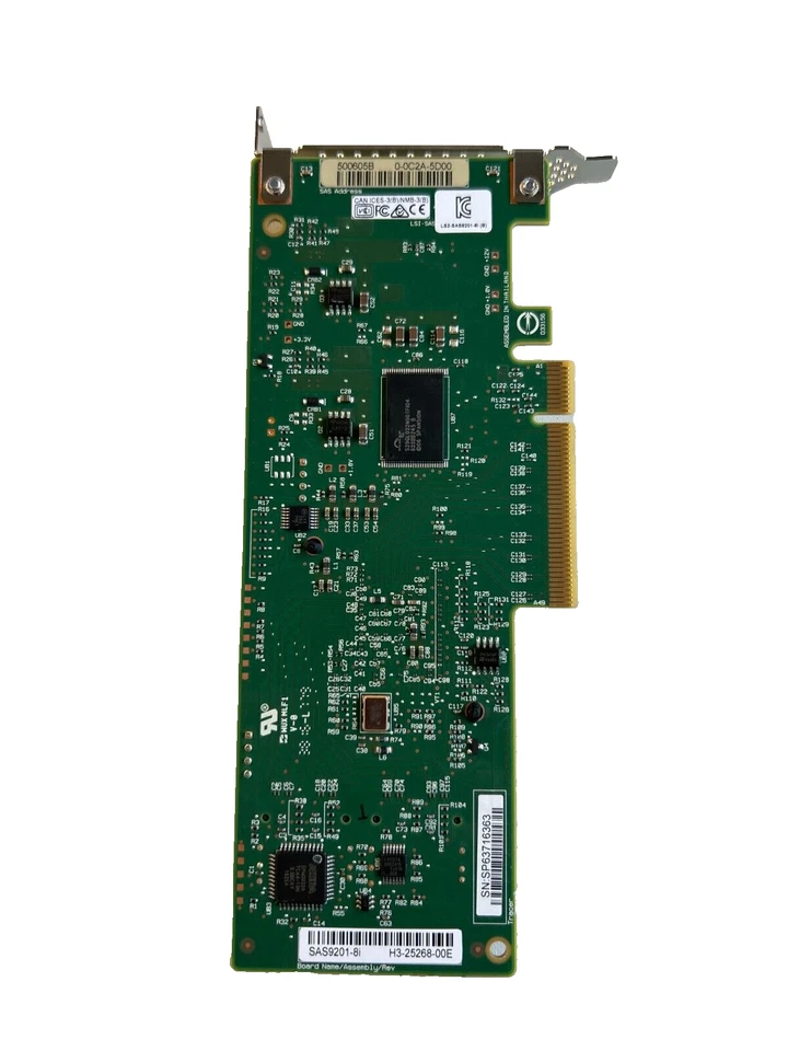 LSI SAS9201-8i | Dual Port 6G SAS/SATA Controller | PCIe x8 | H3-25268-00D - Bild 2 von 2