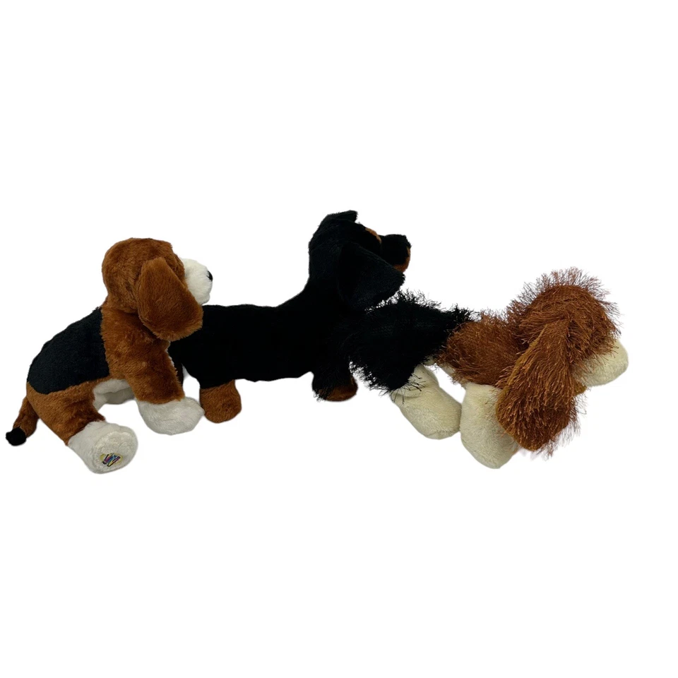 Webkinz Puppy Dog Plush Lot Beagle Basset Hound Dachshund Stuffed Animal No Code - Image 4 of 4