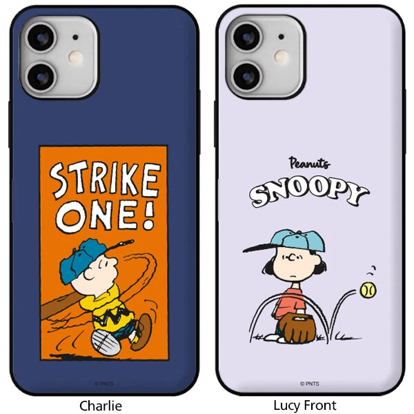 Funda de puerta de tarjeta de béisbol Snoopy para Galaxy S22 S21 S20 Ultra Plus hecha en Corea Foto 3 de 4