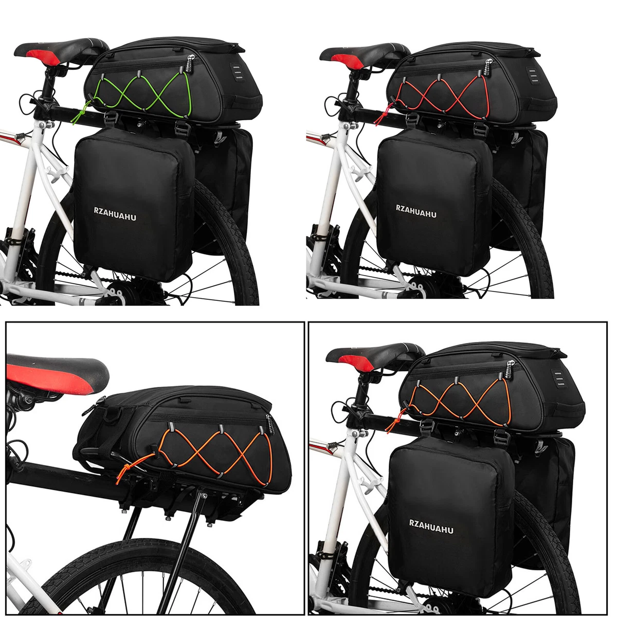 AEIKE Bike Rack Bag Trunk Bag Waterproof Bicycle Rear Seat Bag Cooler Bag l J2B2