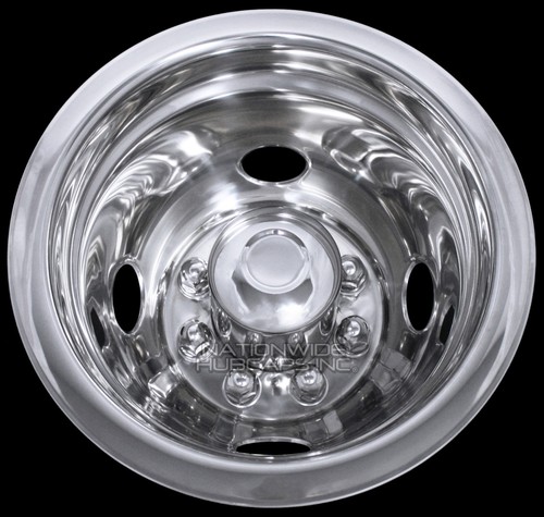 4 CHEVY GMC TRUCK 16" Dual Steel Wheel Simulators Dually Rim Skins Liners Covers - Picture 3 of 10