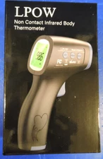 NEW LPOW HTD8813C Non Contact Infrared Body Forehead Digital Thermometer /SEALED