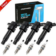 4 Ignition Coil Spark Plug For 2012-2019 KIA RIO 1.6L L4 UF652