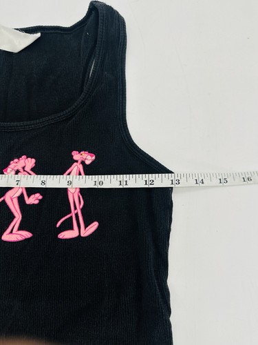 Vintage 2001 Y2K Pink Panther Cartoon CN Tank Top Women’s Size XS - Small - Picture 2 of 4
