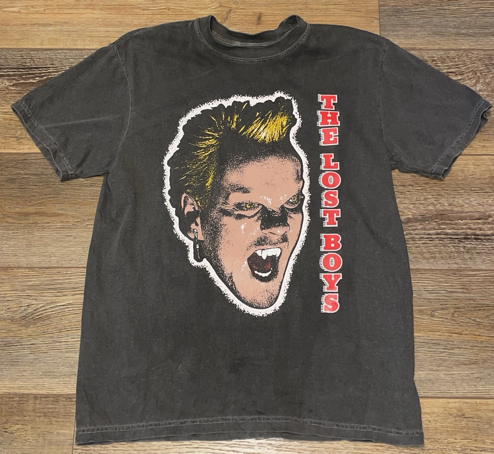 The Lost Boys Horror Movie Rare PROMO Graphic Tee Shirt Mens M Kiefer Sutherland