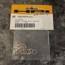 (B9) HPI Racing - Locking Washer, M4, (20pcs), Baja 5b 5t