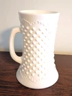 Fenton Art Glass Hobnail Milk Glass 14 oz Stein YOP 1977-1979 Only