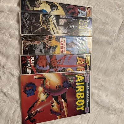 Eclipse Comics (5) issues of AIRBOY 9-11,13,17