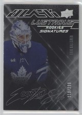 2022 SPx UD Black Lustrous Rookie Signatures /299 Tier 1 Erik Kallgren Auto 4p5