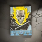 2026 Topps Finest Fantastic Four Ghost Rider 1/1 Silver Foil Sketch By Jason