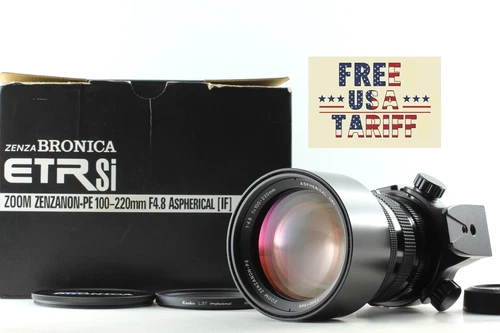 [MINT in Box] Bronica Zoom Zenzanon PE 100-220mm F4.8 ASPH Lens for ETR Si JAPAN