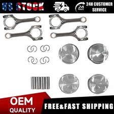 G4FJ 1.6T Engine Pistons Pin SET + Connecting Rods For Hyundai Kia 2011-2019