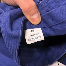 80s Original French Work Pants Cotton Twill N677