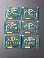 VINTAGE 1993 PANINI BATMAN THE ANIMATED SERIES ALBUM STICKERS Lot of 6 Packs