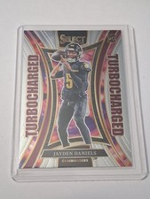 2024 Panini Select - Turbocharged Jayden Daniels #12 (RC)