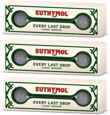 Euthymol Classic Zahnpasta Tubenpresser X 3, Toothpaste Rollen Squeezer, Kunstst