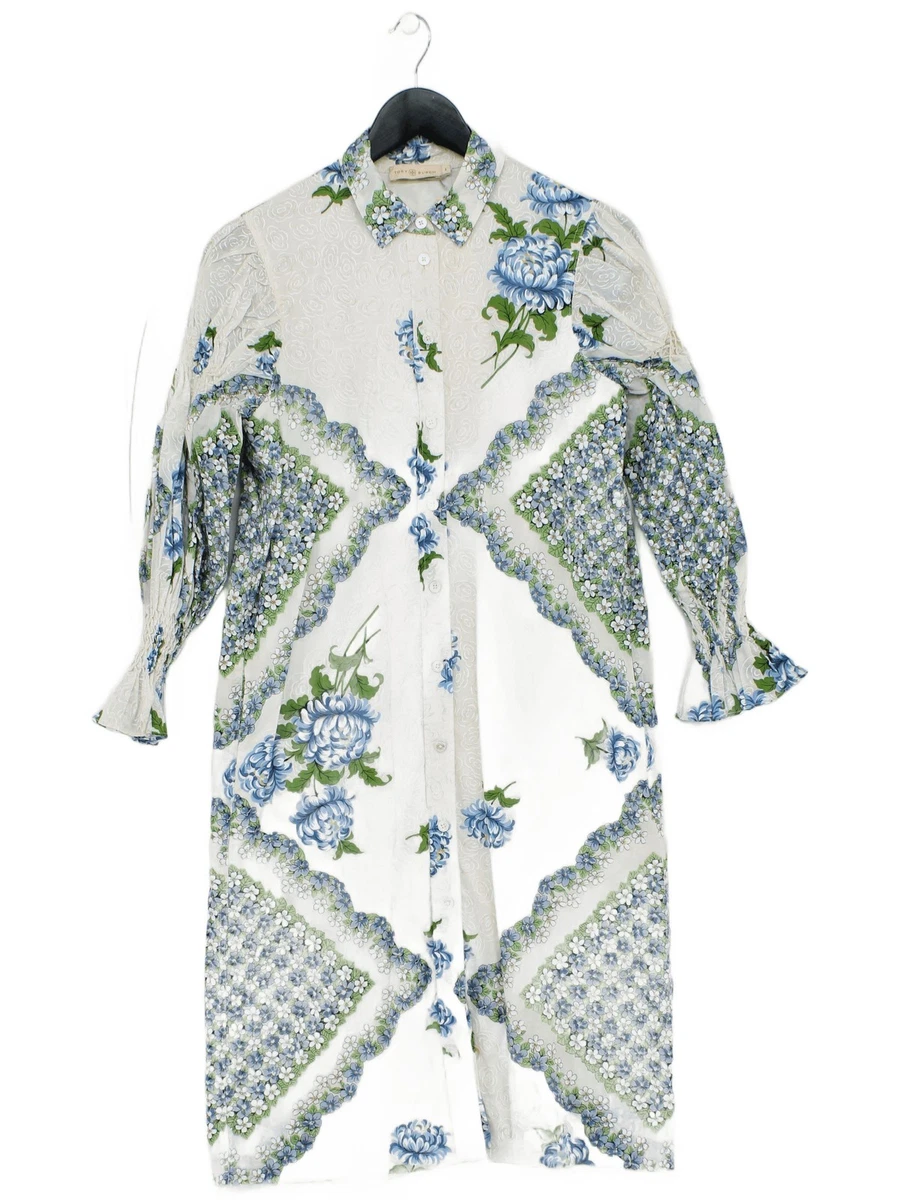 sachin and babi light blue dress Tory Burch Belted Midi Dress | Blue main image 0
