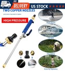 High Pressure Power Washer Water Spray Gun Nozzle Wand Attachment Garden Hose