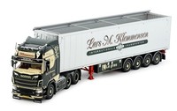 Tekno, Scania R Highline 6X4 Mit 4-Achs-AnhäNger Lars Klemmensen, 1/50, TEK83010