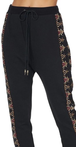 Camilla Franks Jersey Silk Mix Drop Crotch Pant Trousers S Uk 10 12 Lady Lodge - Picture 10 of 17