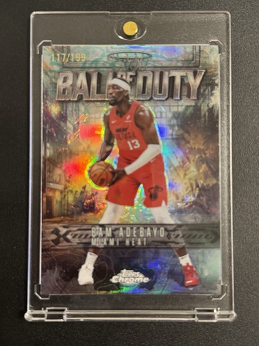 2025 Topps Chrome Bam Adebayo Base (RAW)