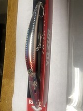 Señuelo de buceo profundo Yo-Zuri Crystal Minnow 5-1/4 pulgadas pelirroja holográfica