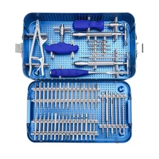 Orthopedic Screw Removal Instrument Set Surgical Extraction Tools 50 Pcs