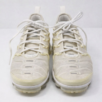 Nike Air VaporMax Plus VM Air White Cream Sneakers Men s Size 7.5