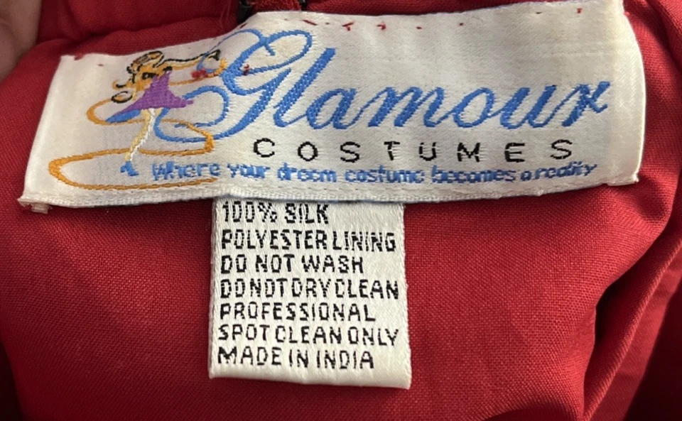 Disfraz Glamour Mujer Blusa Top Multicolor XS Lentejuelas Geométricas Sin Mangas Seda Foto 2 de 4