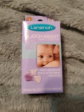Lansinoh Latch Assist Nipple Everter 1 Count with case -Helps baby latch 2 sizes
