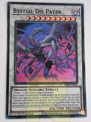 Bystial Dis Pater  Super Rare  RA05-EN041  Yugioh  Englisch