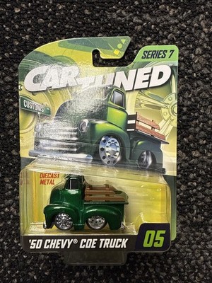 2025 CAR TUNED Series 7 '50 Chevy COE Truck #05 Green MGA Diecast