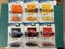 Hot Wheels 2026 Pantone Silver Series Set of 6 Cars