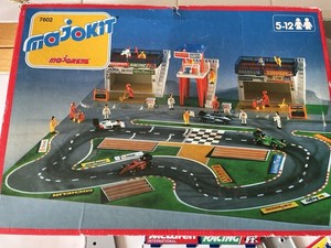 MAJOKIT MAJORETTE 7602 Circuit de Course Automobile Jouet Vintage EUR