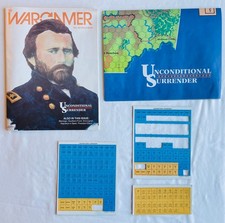 Wargamer #36 Unconditional Surrender + BONUS COUNTERS 3W 1984 UNPUNCHED