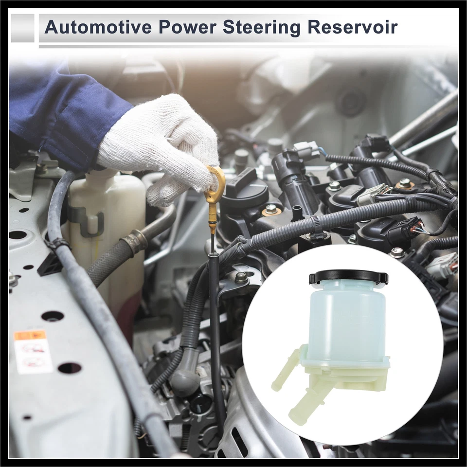 Depósito de dirección asistida para Toyota Hilux Fortuner 2009-2014 443600K010 1 pieza Foto 2 de 4