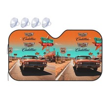 Cadillac Car Size S Windshield Front Window Sun Shade Cover Visor Uv