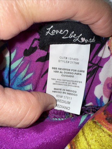 Love to be loved, Top donna medio con spalline, pizzo, colorato - Foto 4 di 5