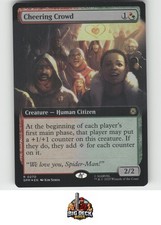 FOIL CHEERING CROWD (EXTENDED ART) MARVEL'S SPIDER-MAN MTG NM/M