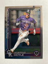 Brenton Doyle #118 Rockies - 2025 Topps Chrome Baseball  MLB
