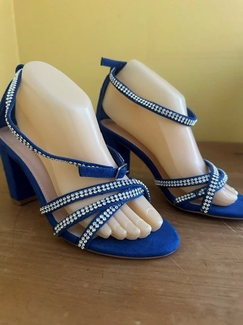 royal blue dress sandals Divra High Heel Sandal in Blue Royale  Jessica Simpson