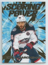 2025-26 Flair Hockey Kirill Marchenko Scoring Power Insert Card # SP-9