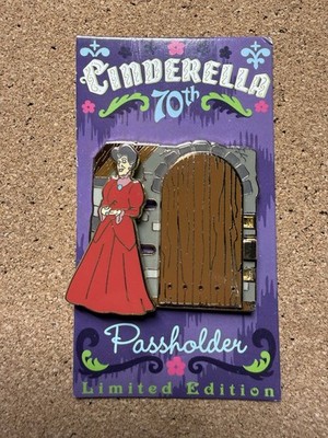 Disney 70th Cinderella Lady Tremaine Annual Passholder LE Pin Doorways HTF